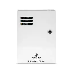 Джерело безперебійного живлення Kraft PSU-1205LED(B) (41-00030) - мініатюра 4