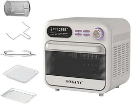 Мультипіч-аерофритюрниця Sokany SK-10003 18 л - мініатюра 2