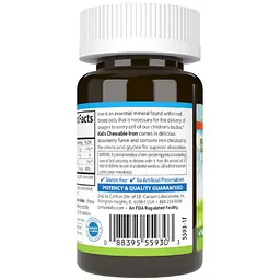 Залізо дитяче Carlson Kid's Chewable Iron 15 мг зі смаком полуниці 30 жувальних таблеток - мініатюра 3