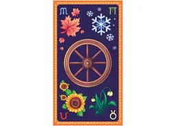 Карти Таро Scarabeo Колесо Року (Wheel of the Year Tarot) (EX1862) - мініатюра 5