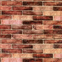 Панель стінова Sticker Wall 3D 700х770х3 мм Коричнева цегла SW-00001771