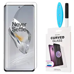 Захисне скло DK для OnePlus 12 UV Curved 018108 clear 2 шт. - мініатюра 2