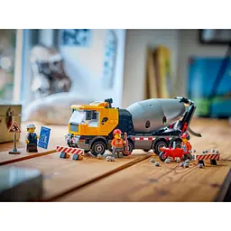 Конструктор LEGO City Бетонозмішувач 371 деталь (60478) - мініатюра 8
