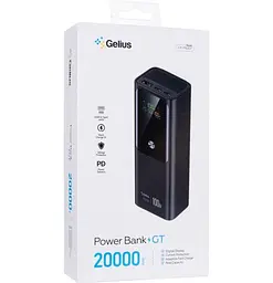 Портативне зарядне - зовнішній АКБ Gelius GT GP-PB307 20000mAh 100W QC PD чорний - мініатюра 7