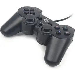 Геймпад Gembird JPD-UDV-01 USB black - мініатюра 2