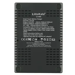 Універсальний інтелектуальний зарядний пристрій LiitoKala Lii-600 EU для акумуляторів + автомобільний кабель - мініатюра 3