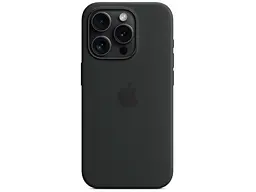 Чохол для смартфона Apple iPhone 15 Pro Silicone Case with MagSafe - Black (MT1A3) - мініатюра 4