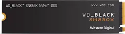 Накопичувач SSD Western Digital m.2 NVMe 8TB WD Black SN850X PCIe Gen4x4 (WDS800T2X0E-00CDD0)