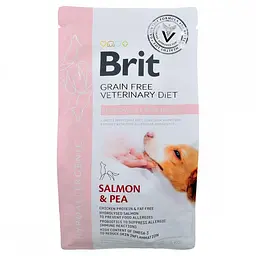 Сухий корм Brit GF VetDiets Dog Hypoallerгenic 2 кг для собак при харчовій алергії (лосось, горох, гречка) - мініатюра 3