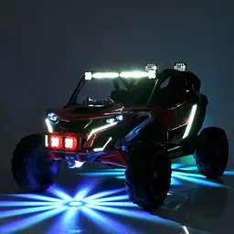 Дитячий електромобіль Bambi Джип M 6149EBLR-6 24V до 80 кг - мініатюра 5
