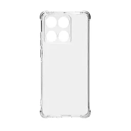 Прозрачный чехол для Motorola Edge 60 Fusion 5G/60 5G с защитой камеры и усиленными бортами, тонкий, силиконовый, бесцветный, ударопрочный, противоударный бампер с закрытой камерой, ArmorStandart (ARM85374)