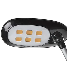 Настільна лампа Brille на гнучкій ніжці сенсорна SL-76 10W BK - мініатюра 13