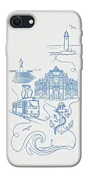 TPU чехол Demsky Southern pearl для Apple iPhone SE (2020)