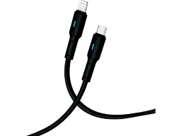 Кабель Gelius Lumin Lamp GP-UC100 Type-C to Lightning 30W 2 м Black (2099901000866) - мініатюра 2