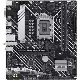 Материнcька плата PRIME H610M-A WIFI s1700 H610 2xDDR5 M.2 HDMI D-Sub DP Wi-Fi BT mATX Asus teh0018979