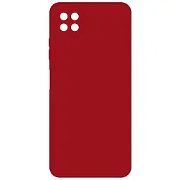 Чохол до мобільного телефона Intaleo SoftShell Samsung Galaxy A22 5G Red (1283126557965)