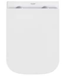 Унітаз підвісний безобідковий Kroner Eifel WHI493436 RIMLESS з сидінням Slim Duroplast / Soft-close / Quick relase (KE493436WHIR) (CV029611) - мініатюра 8