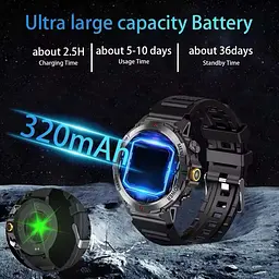 Смарт-годинник Lemfo X21 Max Black (c2f788ad) - мініатюра 6