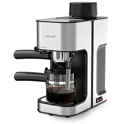 Кавоварка рожкова Maestro MR-411 800Вт x 960мл нержавіюча сталь