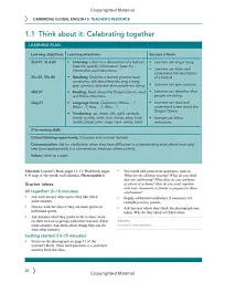 Cambridge Global English 3. Teacher's Resource with Digital Access - Кетрін Гарпер - мініатюра 6