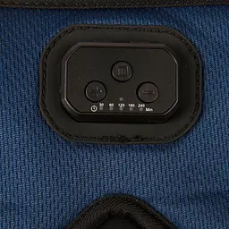 Маска для сну з Bluetooth-навушниками Supretto, таймер, охолоджуюча, USB, темно-синя - мініатюра 5