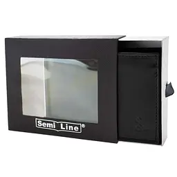 Портмоне чоловіче шкіряне Semi Line RFID Black (P8275-0) - мініатюра 3