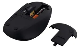 Миша бездротова Trust Yvi+, Black, Bluetooth / USB 2.4 GHz, оптична, 800 - 1600 dpi, 3 кнопки, 1xAA (25440) - мініатюра 2