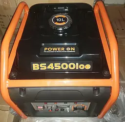 Бензиновий генератор Power On BS4500 ioe (2 кВт) - мініатюра 2