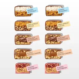 Блок батончиків Space Bite Nut Bar MIX, 10*40 грам SpaceFood vit0004584