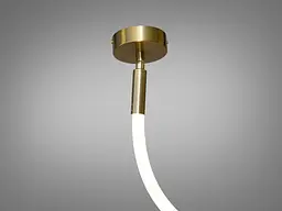 Люстра стельова LED Diasha SY9610-1500GAB, 17W, бронза, для коридору, вітальні, спальні, офісу, кафе - мініатюра 3