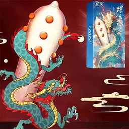Презервативи із шипами супертонкий OLO Nine Dragon 2 шт. - мініатюра 3