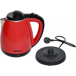 Чайник електричний Vegas VEK-6060R 1500Вт 1.7 л червоний (VEK-6060R) - мініатюра 5