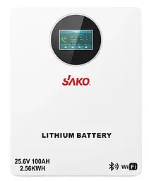 Акумуляторна батарея для ДБЖ Sako LiFePO4 25.6 V / 100 А*ч (42-00243) - мініатюра 2