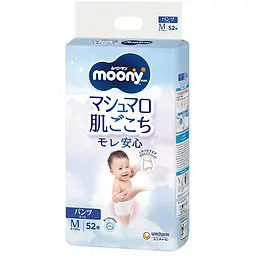 Підгузки Moony M 6-12 кг 52 шт (4903111152360)