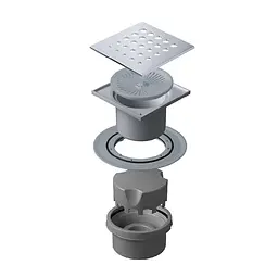 Душовий трап Pestan Confluo Vertical Drops 15x15 см (240159) - мініатюра 3