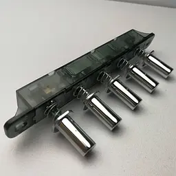 Блок кнопок для витяжки кухонної Pyramida NB-H 60 M WH, NB-H 60 M BL, L=130мм - мініатюра 5