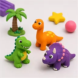 Пластилін Yes Jurassic World.Kids 8 кольорів 160 г (540728) - мініатюра 7