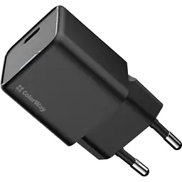 Зарядний пристрій ColorWay GaN Mini 25W PD Port PPS USB-C black (CW-CHS052PD-BK) - мініатюра 3