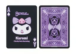 Карти гральні United States Playing Card Company Bicycle Kuromi - мініатюра 2