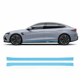 Антигравійна захисна бронеплівка за лекалами для BYD Seal I facelift 2025- нижня зона кузова пороги