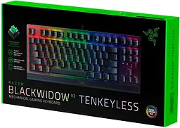 Клавіатура Razer BlackWidow V3 TKL Green (RZ03-03490700-R3R1) [68036] - мініатюра 6