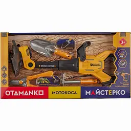 Іграшковий інструмент OTAMANKO Мотокоса T019 Жовтий shop (4820242926571) - мініатюра 2