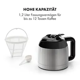 Кавоварка Klarstein Arabica EasyTouch Control (10032772) - мініатюра 6