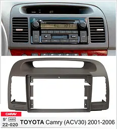 Перехідна рамка Toyota Camry Carav 22-020 - мініатюра 8