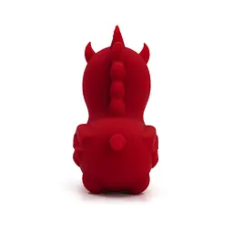 Вібратор-єдиноріжка Unihorn - Blaze Diablo, пестливий роздвоєний язичок - мініатюра 4