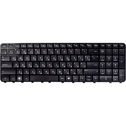 Клавiатура для ноутбука HP Envy/Pavilion M6-1000, M6-1045DX чoрний, чoрний фрейм (KB310782)