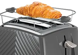 Тостер Russell Hobbs 26392-56 Groove сірий - мініатюра 3