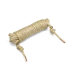 Натуральна мотузка для шибарі Liebe Seele Shibari 5M Rope Hemp, джут, 5 метрів
