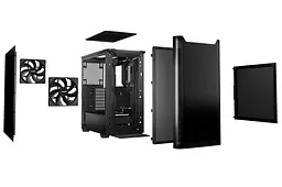 Корпус be quiet! Pure Base 501 Black (BG073) без БЖ - мініатюра 5
