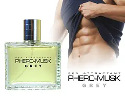 Парфуми з феромонами чоловічі Aurora Phero-Musk Grey, 100 мл - мініатюра 2